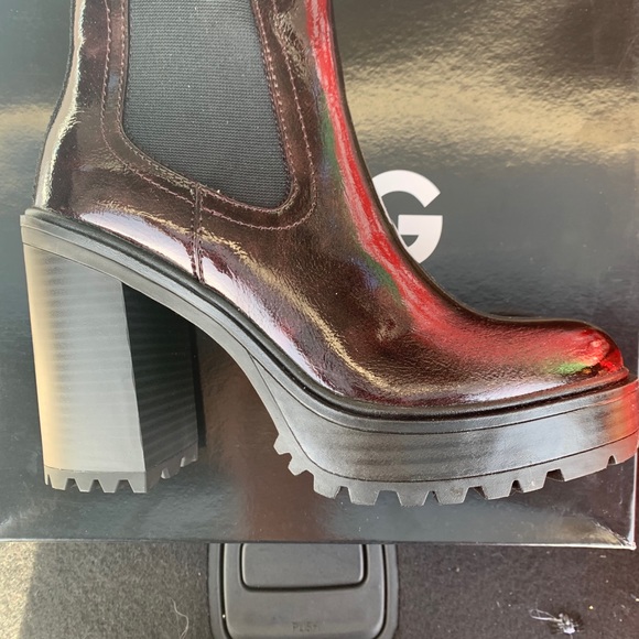 gbg los angeles starly platform booties